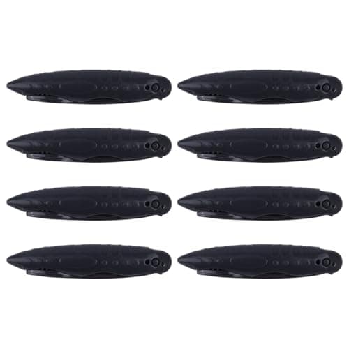 Folding Travel Toothbrush Charcoal Soft Bristle Set 8 Pack Portable — view 5