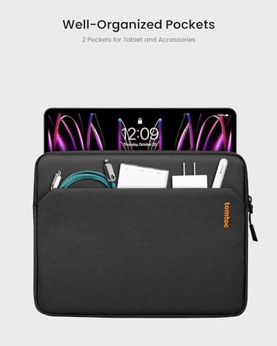 tomtoc Slim Tablet Sleeve Bag for 13-inch iPad Air M4/M3/M2, iPad Pro M5/M4 — view 2