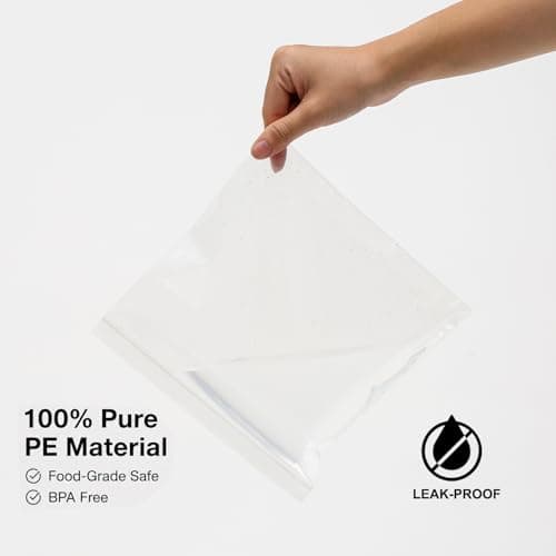 Airport Liquid Bags, 8 Pack 20 x 20cm Clear Travel Bag for Hand Luggage — view 5