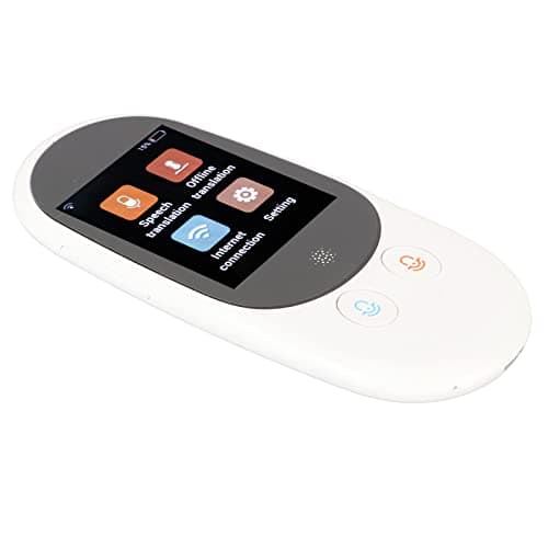 SIXRUN Language Translator Device, 126 Languages Online Translator (White) — view 3