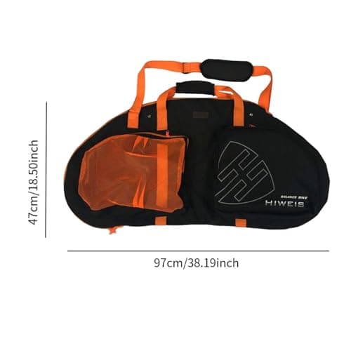 blloocod Balance Bike Bag Scooters Storage Case Kids Scooters Carrying Case Children Balance Bikes Cases Transport Cover Organizer- Orange — view 3