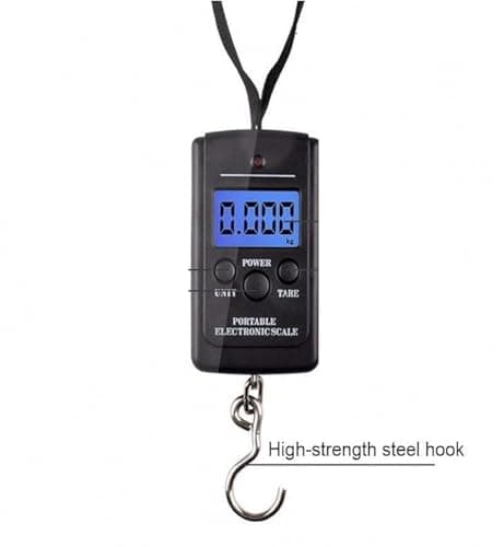 MORWIN Digital Luggage Scale, Digital Portable Handheld Scale For Travel & To Avoid Overweight Fee At Airport 40kg Max Capacity. — view 2