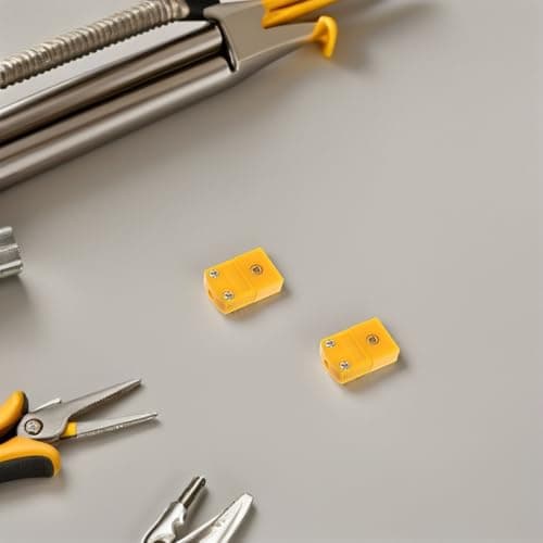 K Type Thermocouple Plastic 5 Sets Yellow Plug Socket Connectors — view 5