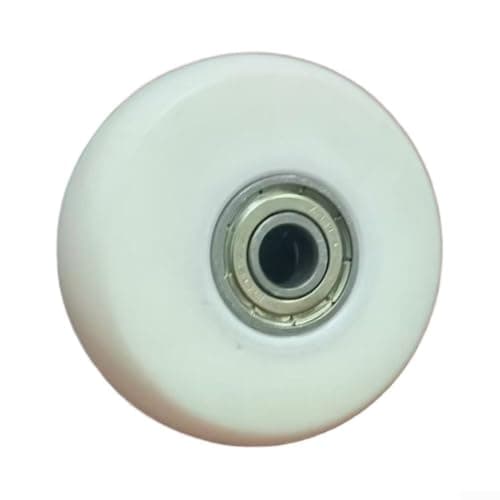 Luggage Wheels 56mm PU Replacement Set 4pcs Quiet(White)