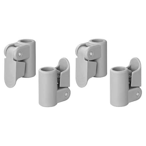 ACOLY 4Pcs Quick Connector Pipe Clamp Tent Pole Quick Release 19-22MM Clamping System Retrofit Kit
