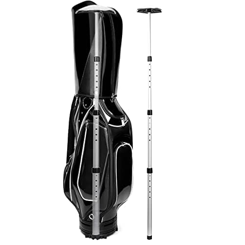 AMRTA Adjustable Golf Travel Bag Support Rod Golf Club Arm Stiff Alloy Rod for Golf Bag Adjustable 4 Telescoping Section, Golf Support Cover Stick Bag Protective Golf Bag Support Frame (White 20-53") — view 6