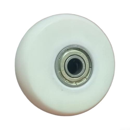 Suitcase Repair Wheels 56x24mm Plastic Core Suitcase Repair Wheels(White)