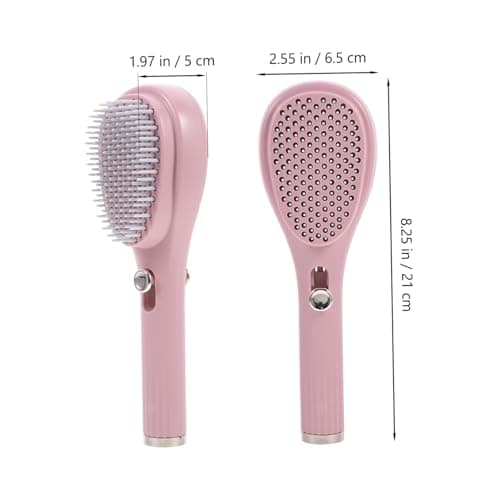 SHERCHPRY Retractable Hair Comb Detangling Comb Anti-static for Women Abs Material Scalp Massage Function, Expandable Design Portable Suitable for Travel and Home Use — view 6