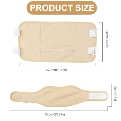 2PCS Castor Oil Wrap Kit, Reusable Detoxification Wrap for Liver — view 2