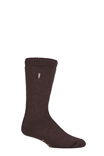 Jeep Mens Renegade Thermal Boot Socks Pack of 1 Brown 6-11