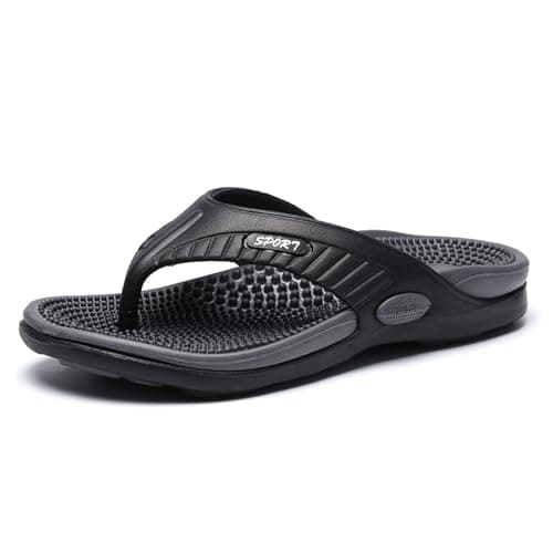 Men's Casual Flip Flops Flip Flops Massage Reflexology Fashion Casual Daily Look Perfect for Holiday Travel Wear Toe Separator Comfort Fit Corrective Sports Sandal Style Novelty Funny Fashion Style