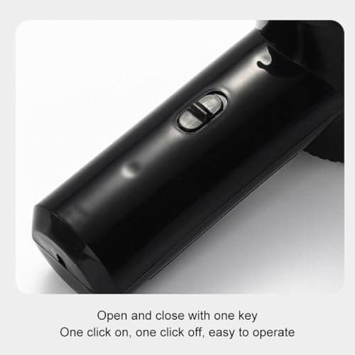 QUXVUIS Quiet Cordless Hair Dryer Rechargeable and Portable ABS Cordless Hair Dryer Rechargeable USB Portable 12v Car Hair Dryer, B, USB Charging — view 5
