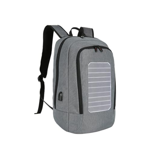 Zanthicia Backpack Solar Powered Climbing Outdoor School Shoulder Bag Waterproof 36-55L Large Capacity Zipper Closure Portable Rucksack — view 2
