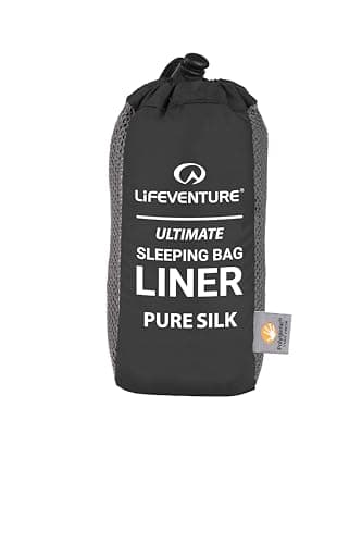 Lifeventure 100% Silk Sleeping Bag Liner, Travel & Camping Sheet — view 4
