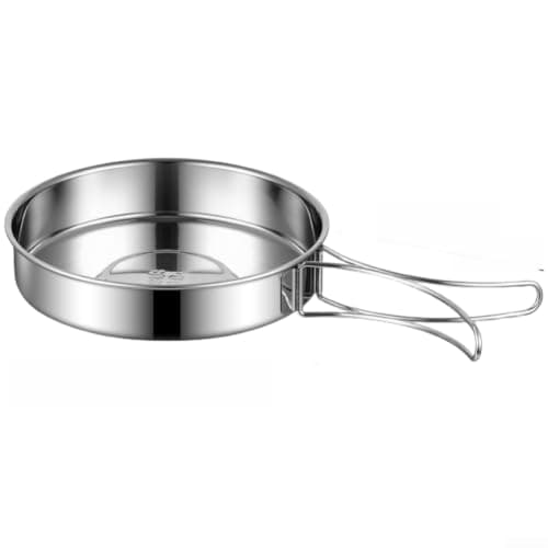 Glewi Hard Anodised Style Steel Mess Kit for Backpacking — view 4