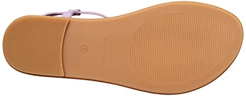 Amazon Essentials Women's Casual Thong Sandal with Ankle Strap, Lavender, 5.5 UK Wide — view 4