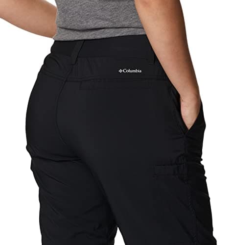 Columbia Women's Silver Ridge Utility Convertible Pant Hiking Convertible Trousers, Black, Size 14/R — view 5