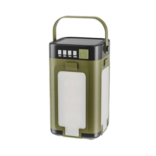 Solar Camping Lantern Foldable USB Power Bank IPX4