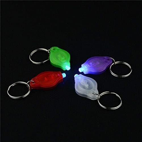 MACHSWON Mini Keychain Torches Flashlight UV Money Checker Key-Chain LED Money Detector Light Key Ring Light Torch Black — view 5
