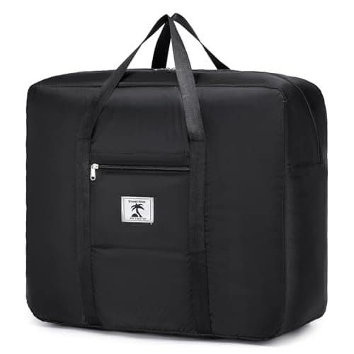 SUCIKORIO 56x45x25cm Jet 2 New easyJet Large Cabin Bags Underseat, 63L Waterproof Travel Duffle Bag Foldable Hand Luggage Bags Cabin Size Hospital Weekend Carry On Airport Bag for Planes, Men, Women