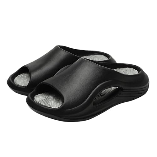 Orthopedic Slippers for Women Plantar Fasciitis Arch Support Comfy Shoes Non-Slip Slipper Trendy Winter Casual Flat Sandals Indoor Outdoor Beach Slides Pool House Holiday Home Sliders