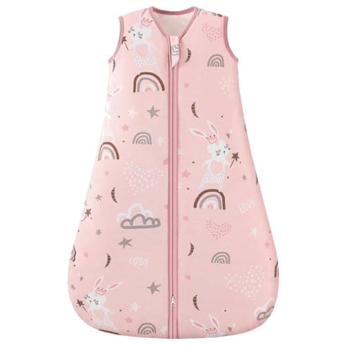 Looxii Baby Sleeping Bag 2.5 TOG 100% Cotton Soft Newborn Sleepsack Unisex Baby Wearable Blanket for Boys and Girls 12-18 Months