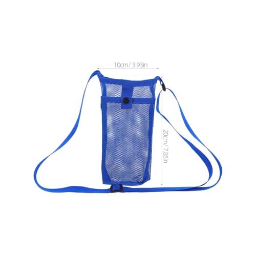 Mobestech 2pcs Water Bottle Sling Carrier with Adjustable Strap Mesh Sleeve — view 2