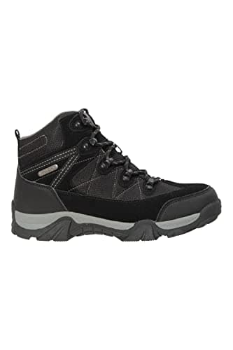 Mountain Warehouse Trail Kids Waterproof Walking Boots Black 4
