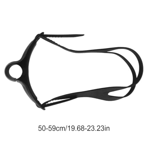 Breathing Tube Fixed Strap - Adjustable Universal Snorkel Head Strap — view 2