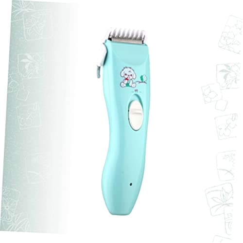 PRETYZOOM Electric Hair Clipper Rechargeable Cordless USB Charging Low Noise Hair Trimmer with Washable Head Safety Teeth Precision for Home and Haircut Sky-Blue — view 4