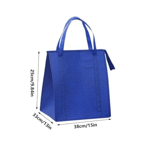Freezer Bags for Shopping, Reusable Leakproof Picnic Lunch Cooler Tote — view 2