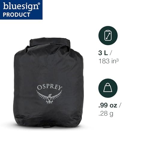 Osprey Ultralight Dry Sack, 3L, Black — view 2