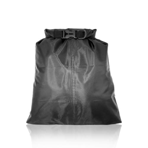 LICQIC Waterproof Dry Bag, Drybag Canoe Bag, 1 Pcs Black, 8 Litre