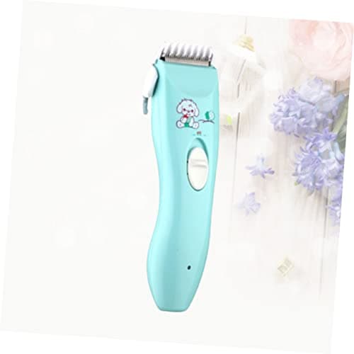 AUTSUPPL Electric Hair Clipper Sky-Blue USB Rechargeable Hair Trimmer with Safety Head Thin Tooth Spacing Portable Body Grooming Tool for Men — view 2