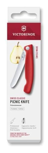 Victorinox Swiss Army Knife Swiss Classic Folding Picnic Knife, 11 cm, Red — view 5