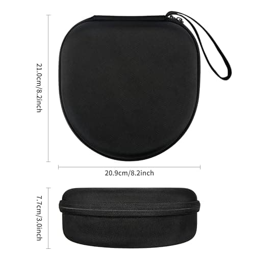 YINKE Case for Sony WH-CH720N / Sony WH-CH 710N / WH-CH 700N Noise Headphone, Travel Protective Cover Storage Bag (Black) — view 5