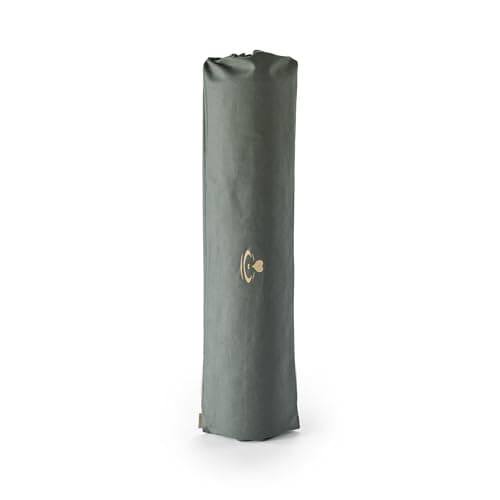 Myga Yoga Mat Bag – Cotton Yoga Mat Carrier with Shoulder Strap & Drawstring Closure – Lightweight & Durable Yoga Mat Holder – Eco-Friendly Mat Storage for Home, Gym & Travel – Sage or Cream (Sage)