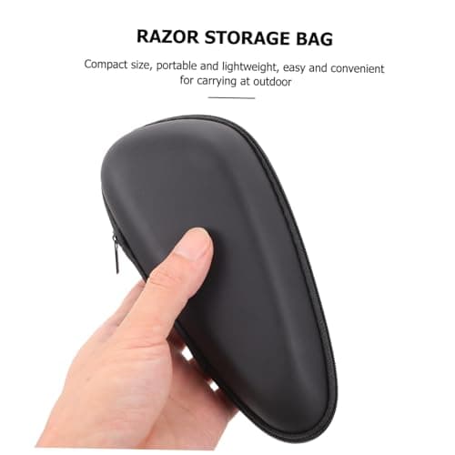 Beatifufu Professional Hard EVA Shockproof Beard Trimmer Storage Bag Pouch for Travel and Home Use Portable Protective Case for Grooming Device — view 6