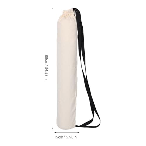 NAMOARLY Portable Yoga Mat Bag with Large Capacity Storage and Two Extra Mat Holder Straps, Lightweight Cloth Material with Drawstring Closure, for Studio and Daily Use — view 2