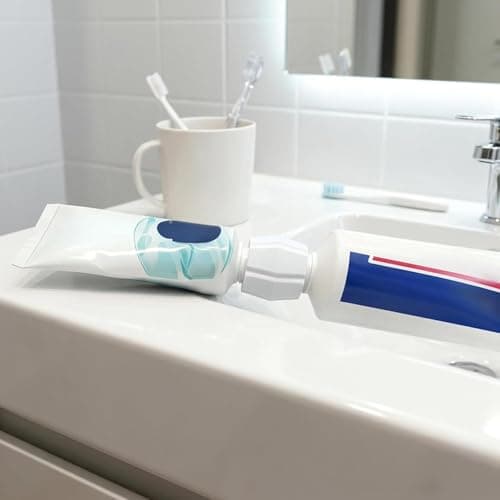 Toothpaste Refill Adapter - Portable Connector, 2x1cm Transfer Device for Travel Supplies, Reusable Component for Camping Gear, Bathroom Item for Lotion, Filling Tubes and Saving — view 3