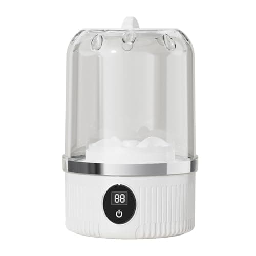 Mini Underwear Washing Machine – Wireless Portable Socks Washing Machine with Rechargeable Battery, Compact and Automatic Lingerie Cleaner for Bras, Underwear, Travel, Dorm and RV