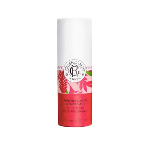 ROGER & GALLET Solid Perfume Stick - Alcohol-free Fragrance Balm for Women, Long-lasting Travel Size Pocket Perfume (Red Ginger | 4.8g)