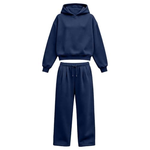 Lounge Wear Sets for Women Uk Airport Two Piece Travel Outfits — view 2