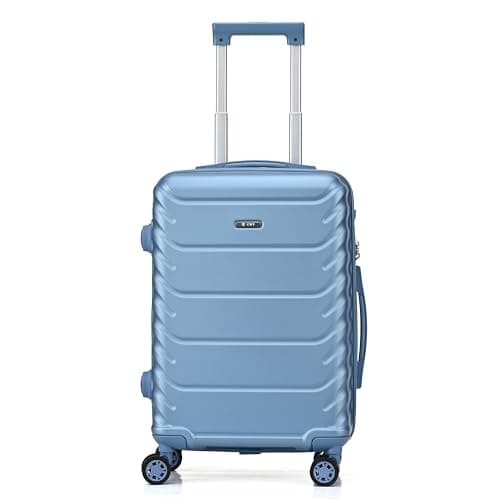 CMY Suitcase 20 Inch Cabin Hard Shell Lightweight ABS Carry-On Luggage