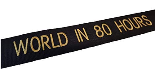 Luggage Strap Personalised 180cm x 5cm Embroidered Up To 35 Letters (Black with lock) — view 4