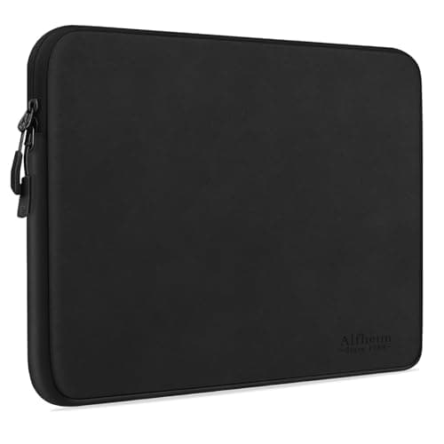 Alfheim 13 Inch Waterproof PU Leather Laptop Sleeve Case