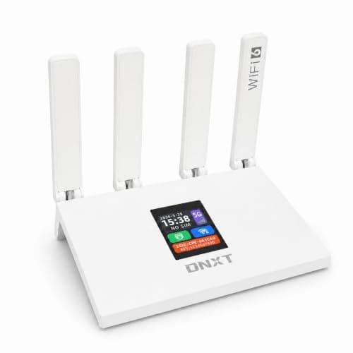 5G CPE Router WiFi 6 SIM Unlocked – 300Mbps, 32 Devices, Caravan, UK & EU