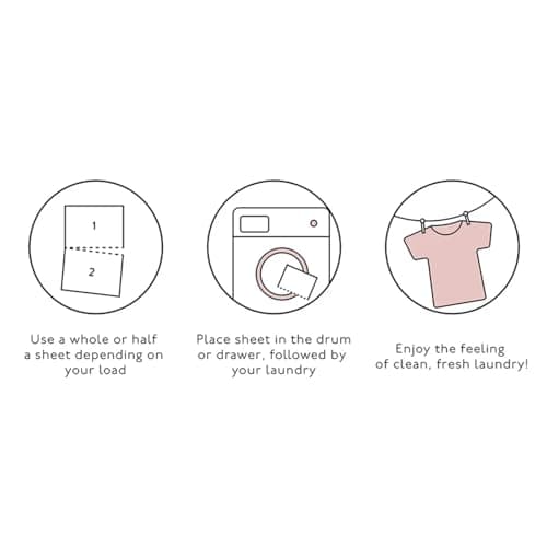 Laundry Detergent Sheets Fragrance-Free | Eco-Friendly Biodegradable Laundry Strips for Sensitive Skin | Plant-Based Non-Toxic Washing Sheet | 60 Sheets Up to 60 Loads | Zero Waste Plastic-Free Deter — view 6