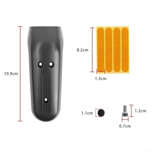 Reflective Safety Stickers Kit for Ninebot G30 Scooter — view 6