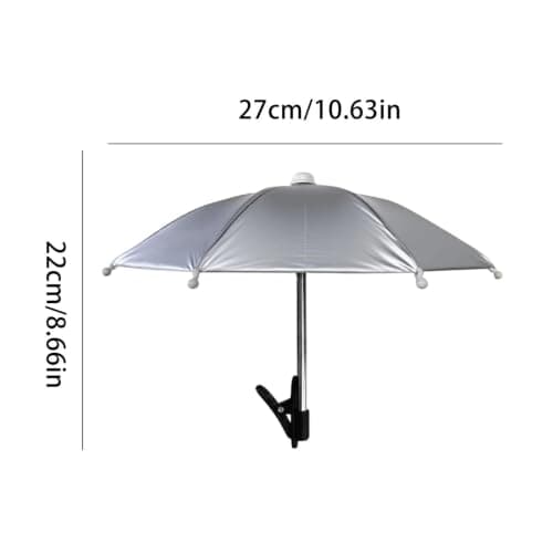 Phone Umbrella - Adjustable Clip On UV Protection Sun Shade | Anti Glare Sm — view 5